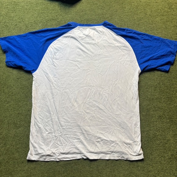 Florida Gators Raglan T Shirt Blue White NCAA College Sports Red Oak XL - Picture 3 of 8